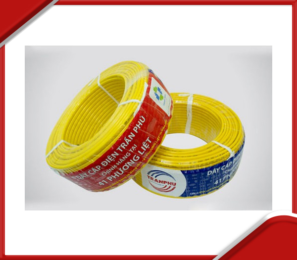 Dây đơn ruột đồng cách điện PVC - Trần Phú
