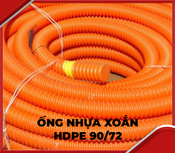 Ống nhựa xoắn 90/72